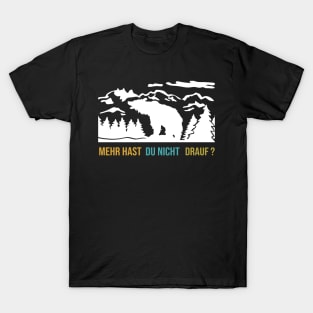 Hiking in the Harz Mountains the right shirt as a gift T-Shirt